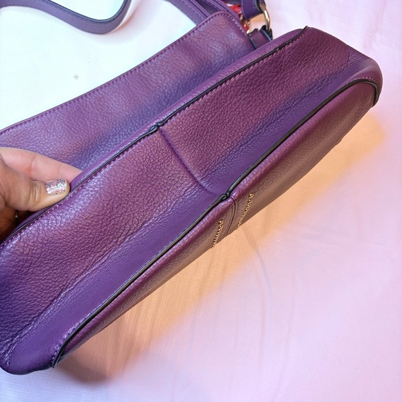 Montana West Elegant Purple Shoulder Bag - Picture 5 of 8